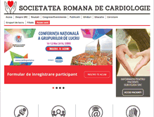 Tablet Screenshot of cardioportal.ro